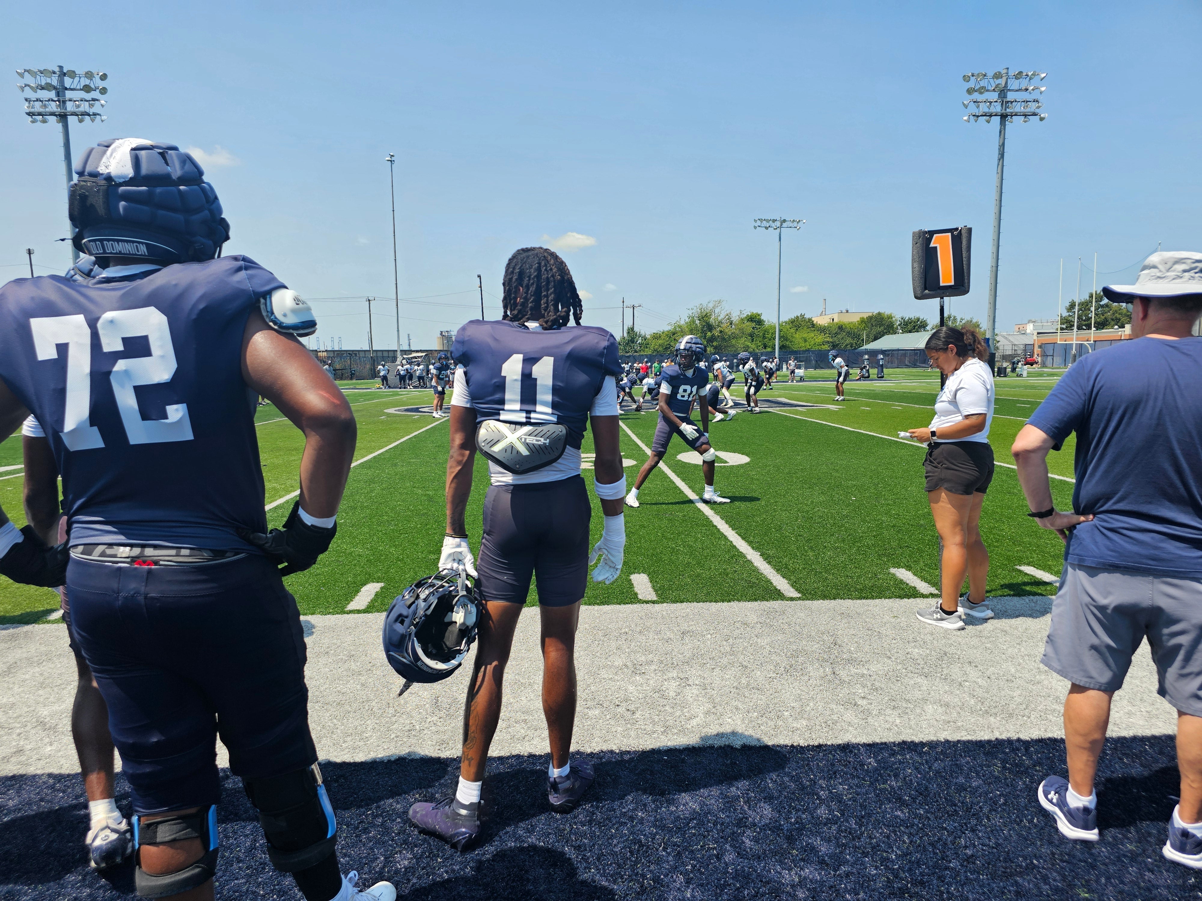 ODU Football Fall Camp Notes - Week 2, August 13th