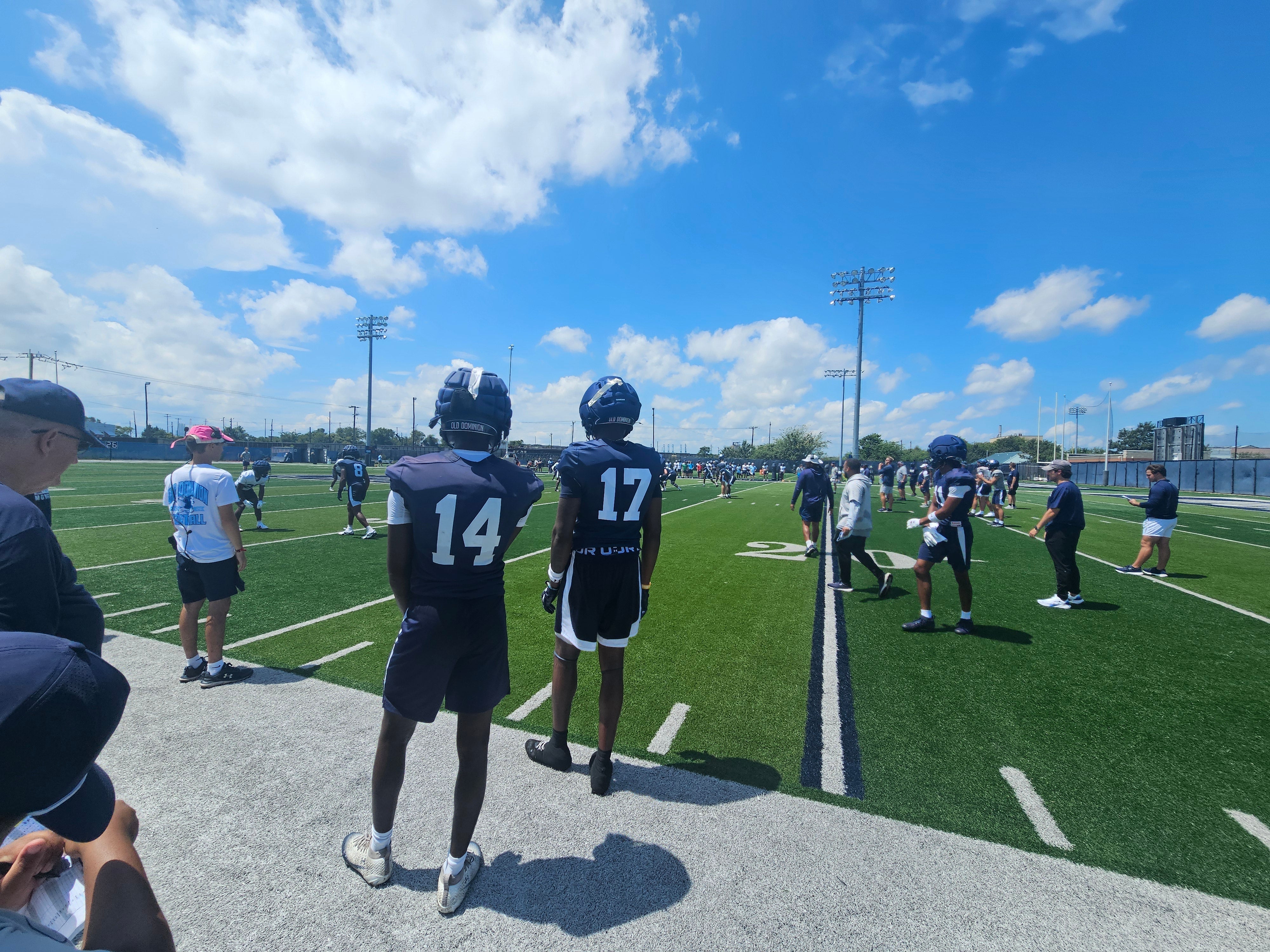 ODU Football Fall Camp Notes - Week 1, August 5th