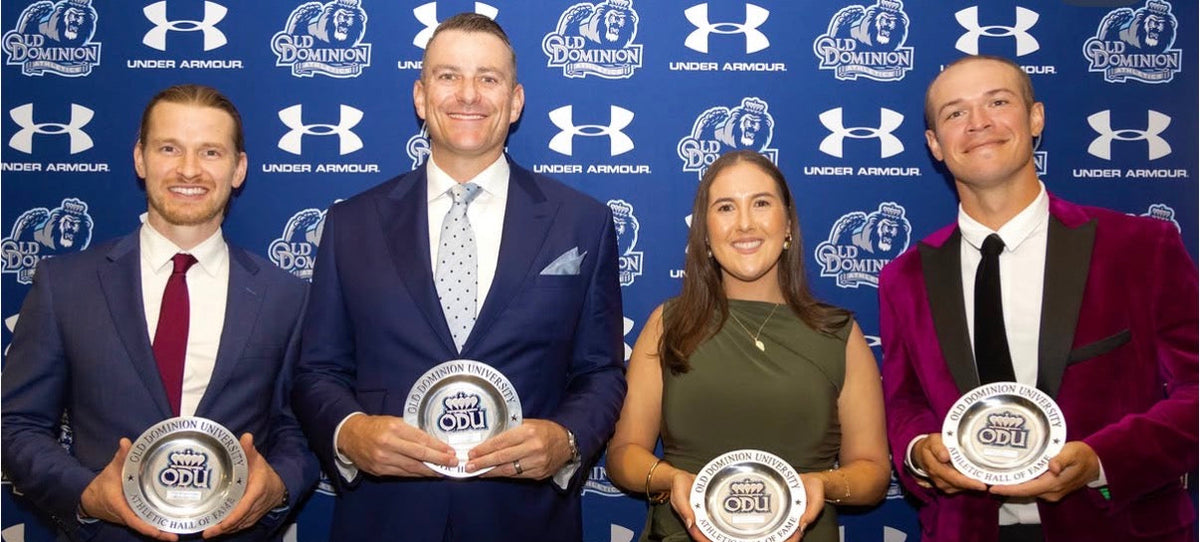 2026 ODU Hall of Fame: Daniel Hudson, Taylor Heinicke, Sarah Breen and Tim Hopkinson