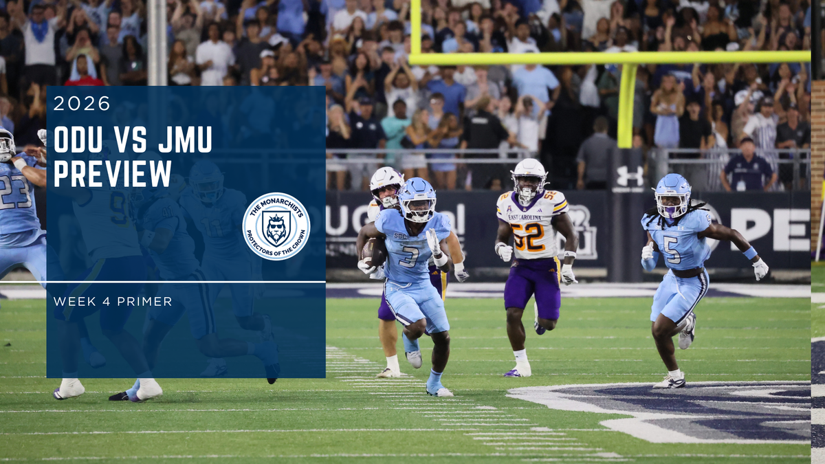 Stick and Go: Math for Football Nerds Looks at ODU vs. JMU